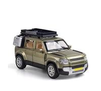 For Land Rover Defender 1 32 Simulation Car Model Four-open Acousto-optic Alloy Car Model Toy Car Mini Replica Toys(green)