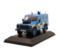 For Land Rover Defender 1 43 Alloy Police Car Model Metal Metal Vehicle Toys Collection Decoration Mini Replica Toys