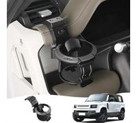 For Land Rover Defender 2020-2026 Front Storage Rack with Integrated Central Cup Holder for Dashboard or Rear Door Use (Front Row)
