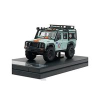 For Land Rover Defender Gulf 1 64 Alloy Car Model Metal Toy Vehicle Collection Boys Gifts Classic Car's Set(A)