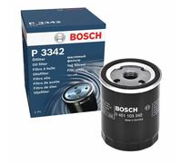 Bosch Oil Filter P3342 (0451103342 / LPX100590) - fits Land Rover Defender L316 2.5D 1998-2007
