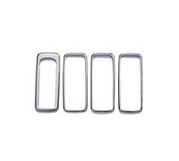 For Land Rover Discovery 4 2009-2016, ABS Car Window Glass Lifting Buttons Frame Decoration Cover Trim 4Pcs Auto Accessories