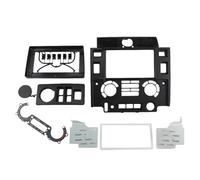 For Land Rover For Defender 2007-2016 7/9 Inch Car Radio Facia Panel Dash Kit Install Trim Fascia Plate Console Cover Bezel Adapter(9 inch)