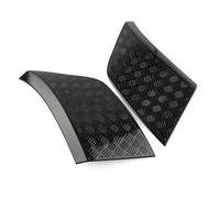 For Land Rover For Defender 90 110 2020 2021 2022 2023 2Pcs Car Front Bumper Side Protect Cover Exterior Accessories(Bright Black)