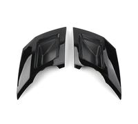 For Land Rover For Discovery 5 2017 2018 2019 2020 2021 2Pcs Car Rear Tail Exhaust Cover Trim Decoration(Black)