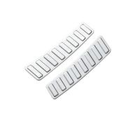 For Land Rover For Discovery Sport 2015-2022 Car Rear Inner Door Bumper Tail Prevent Scuff Plate Sill Guard Cover Trim(Silver)
