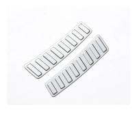 For Land Rover For Discovery Sport 2015-2022 Car Rear Inner Door Bumper Tail Prevent Scuff Plate Sill Guard Cover Trim(Silver)