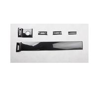 For Land Rover For Range Rover For Evoque 2012-2018 Car Dashboard Decoration Cover Bezel Trim Moldings HLWXMDZ(Carbon Fiber Black,LHD)