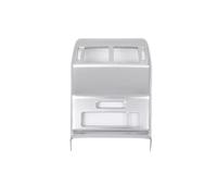 For Land Rover For Range Rover For Velar 2017 2018 Rear Row Air Conditioning Vent Frame Cover Trim(Matt Silver)