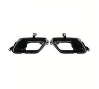 For Land Rover For Range Rover For Velar SUV L560 Dynamic 380 HSE 2017-2023 Car Tailpipe Exhaust Rear Exhaust Pipe Finisher 2 PCS(Black,A pair)