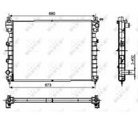 FOR LAND ROVER FREELANDER L314 2.5 00 to 06 25K4F Radiator PCC000320