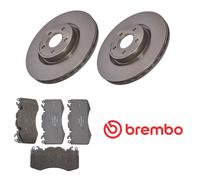 FOR LAND ROVER RANGE ROVER SPORT 13- FRONT GENUINE BREMBO BRAKE DISCS PADS 380mm