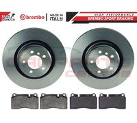 FOR LAND ROVER RANGE ROVER SPORT 2.7 FRONT BREMBO BRAKE DISCS PADS SENSOR 360mm
