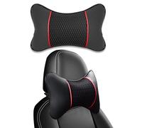 for Land Rover Range Rover SV coupe 2018-2019 Head Rest Cushion Car Seat Neck Support Car Pillow Car Neck Pillows for Driving(normal/Black-red)