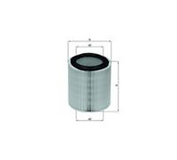 FOR LANDROVER DEFENDER 90 RANGE ROVER MK1 ROVER SD1 MAHLE AIR FILTER