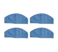 For Laresar Evol 3 Robot Vacuum Cleaner Mop Cloth Replacement Pads, Washable Reusable Microfiber Cleaning with Strong Water Absorption for Removing Footprints Juice Residues Oil Stains(4 PACK)