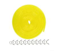 for Lawn Mower Fuel Pipe 10ft 1/4in ID Flexible for Lawn Mower | Ethanol blend resistant, optimal fuel flow, 1/4in inner diameter, 10ft length, for lawn mower chainsaw