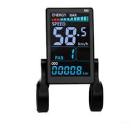 For LCD-M5 Retrofit Display for Electric Bicycle Compatible with Controller 24V-72V Featuring Waterproof 5 Pin Connector and Fault Code Monitoring
