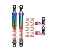 For LCG For SCX10 For TRX4 For Capra VS4-10 1/10 2-Piece Aluminum Large Diameter Oil Damper With Offset Shock Cap RC Crawler RC Shock Damper
