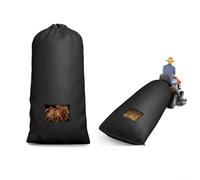 for LEAF Bag, Lawn Tractor for LEAF Bag Sewn with Anti-Tear and Tarp, 420D Leaves Collector, Garden for LEAF Grass Catcher Bags for Riding Lawn Mower(96 x 56in)