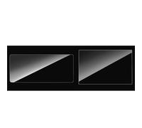 For LEAPMOTOR C10/C16/B01/B10/C11 2024-2026 Dashboard &Navigation Screen Tempered Glass Protector Anti-fingerprint good(26 C11 9K HD 2pcs)