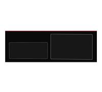 For LEAPMOTOR C10/C16/B01/B10/C11 2024-2026 Dashboard &Navigation Screen Tempered Glass Protector Anti-fingerprint good(C16 8K Frosted 2pcs)