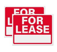For Lease Sign 12x16 (Pack of 2)