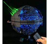 for Lego LED Lighting Kit, for Lego 10143 Death St-ar 2 Building Block Model - (Light kit only, Model not Included) (Remote Control)