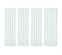For Leifheit Mop Cover Replacement for XL Cotton Plus Floor Wiper with Special Bristles and High Dirt Absorption for Hard Floor Cleaning (4 PACK)