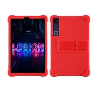 for Lenovo Legion Y700 Gen 5 Case 2026 8.8 inch TB-323FU Tablet with PC Kickstand, Soft Silicone, Washable, Thickened Corner Shockproof Case, Red