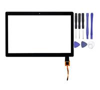 For Lenovo Tab M10 HD TB-X505 X505F X505L 10.1 inch Touch Screen Digitizer Glass Lens Replacement Repair Kit Black (LCD Not Included)