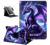 for Lenovo Tab M9 Case,9 inch Tablet Cover, Magnetic Closure Travel Portable Protective Case with 360 Degree Rotating Stand for Lenovo Tab M9 TB-310FU 2023-Purple Dragon