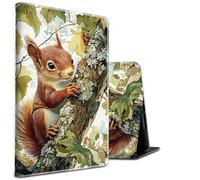 for Lenovo Tab P11 Plus 2021 / Tab P11 11" / Tab P11 2020 TB-J606F TB-J606X / P11 Plus TB-J607 Slim Shockproof Folding Stand Protective Cover for Lenovo Tab P11 Plus,Cute Little Squirrel
