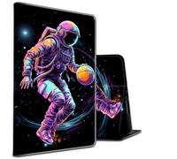 for Lenovo Tab P11 Plus 2021 / Tab P11 11" / Tab P11 2020 TB-J606F TB-J606X / P11 Plus TB-J607 Slim Shockproof Folding Stand Protective Cover for Lenovo Tab P11 Plus,Astronaut Basketball