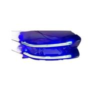 For Leon For III For 5F 2013-2019 LED Dynamic Sequential Turn Signal Side Mirror Lights(Yellow and Blue)