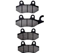 For LEXMOTO XTR - S 125 2013-2018 / SINNIS Shuttle 125 ZN125T - 7S 2016-2021 Motorcycle Front Rear Brake Pads Organic Disc