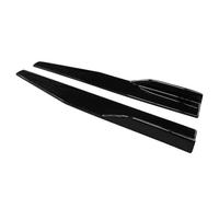 For Lexus ES 2013-2022 Car Side Skirts Extension Spoiler Splitters Side Skirts Rocker Panels Lip Splitters Accessories Replacement Parts(Gloss Black)