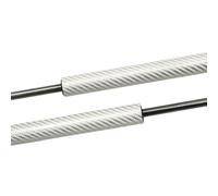 For Lexus For RX 350/450h AL10 2008-2015 Trunk Boot Lift Support Piston Gas Spring DamPers Rod Shocks Boot Gas Struts(Silver carbon fiber)