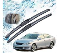 ,For Lexus GS GS300 GS430 GS450h GS350 GS460 2006 2007 2008 2009 2010 2011 Accessories Car Front Windscreen Wiper Blades Brushes