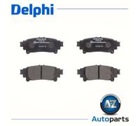 Delphi LP3155 Brake Pads Set Rear Without Anti-Squeak Plate Fits Lexus GS IS RC