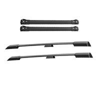 For Lexus GX550 2024 2025 4Pcs Cross Bar Accessories All Black Aluminum Roof Rail Rack Roof Rack Luggage Cross Bar