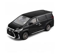 For Lexus LM300 1:18 Metal Car Model Home Fashion Decoration Birthday Gift(Black)
