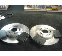 FOR LEXUS LS400 94 - 1999 FRONT BRAKE DISCS & PADS NEW