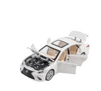 For Lexus LS500H 1:32 Metal Car Model Home Fashion Decoration Birthday Gift(White)