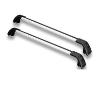 For LEXUS RX RX350 RX450h 2016-2022 Crossbars Cross Bars Roof Rail Rack Lockable Aluminum Alloy 2PCS Roof Rack For Luggage(Silverblack)