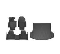 For Lexus RX350 500H 350H 450H 2023-2025 RHD TPE Floor Mats Trunk Pad Double-Layer Debris Lock Anti-Slip Interior Liners Cargo Mats(4PCS Set)