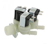 For LG Drum Washing Machine Water Inlet Valve AC220V Three-Way Solenoid Valve, Moisture-Resistant Plastic Construction, Easy Installation Threaded Connector for Reliable Water Flow Control