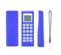 for lg Remote Control Case Silicone Protective for Cover Anti-Scratch Skin Holder for Smart TV with Loop 15.5cm(Blue)
