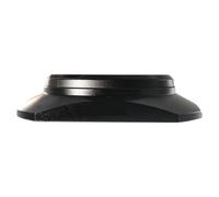 For LH-JXF35S II Metal Square Lens Hood, For Fujifilm For Fujinon XF23mm F2 R WR Black Sliver With Lens Cap(Black)