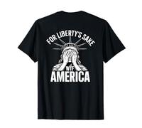 For Liberty's Sake WTF America Disappointed Miss Liberty T-Shirt